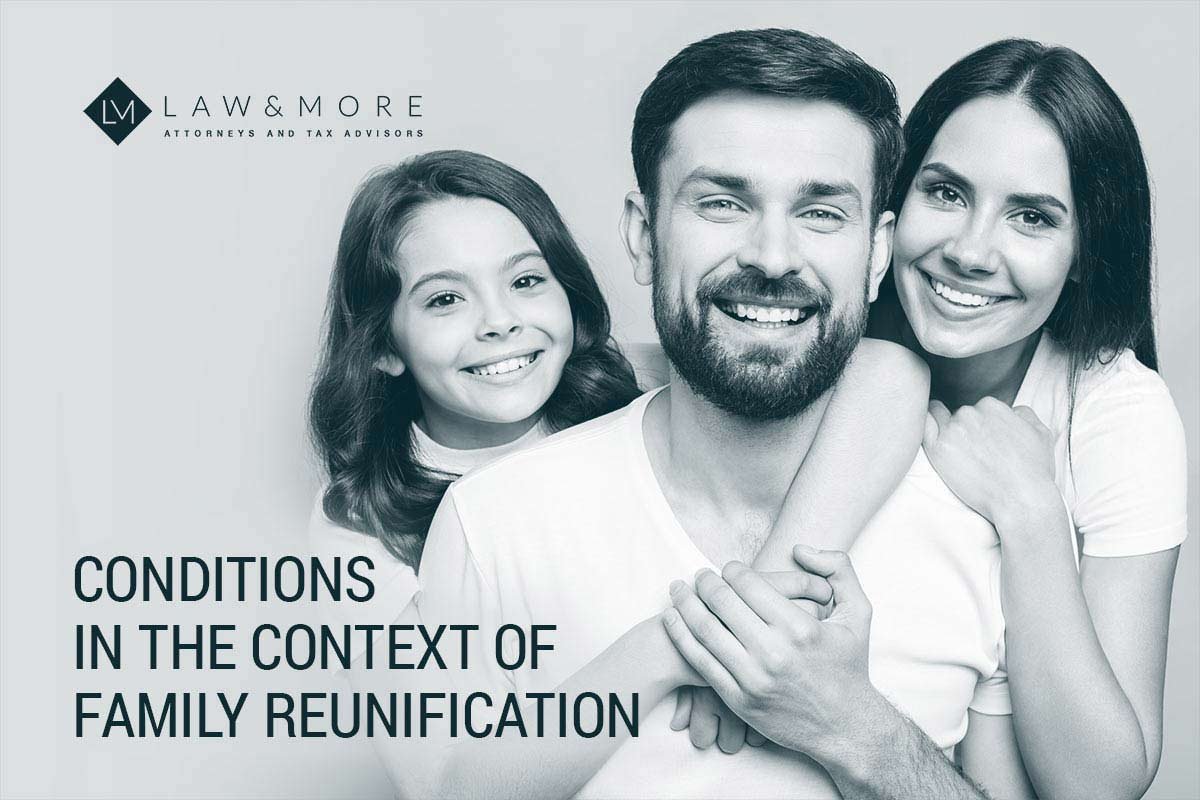Conditions in the context of family reunification