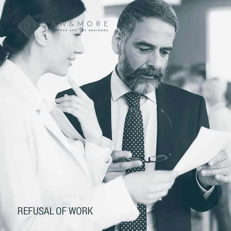 Refusal of work - Image