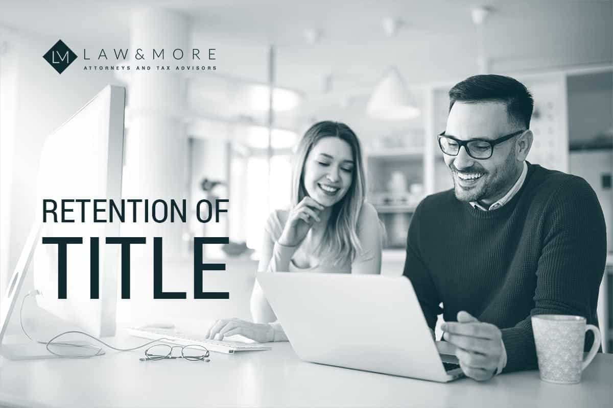 Retention of title Image