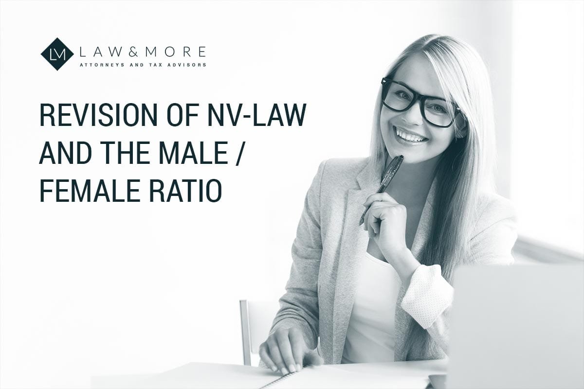 Revision of NV-law and the male / female ratio Image