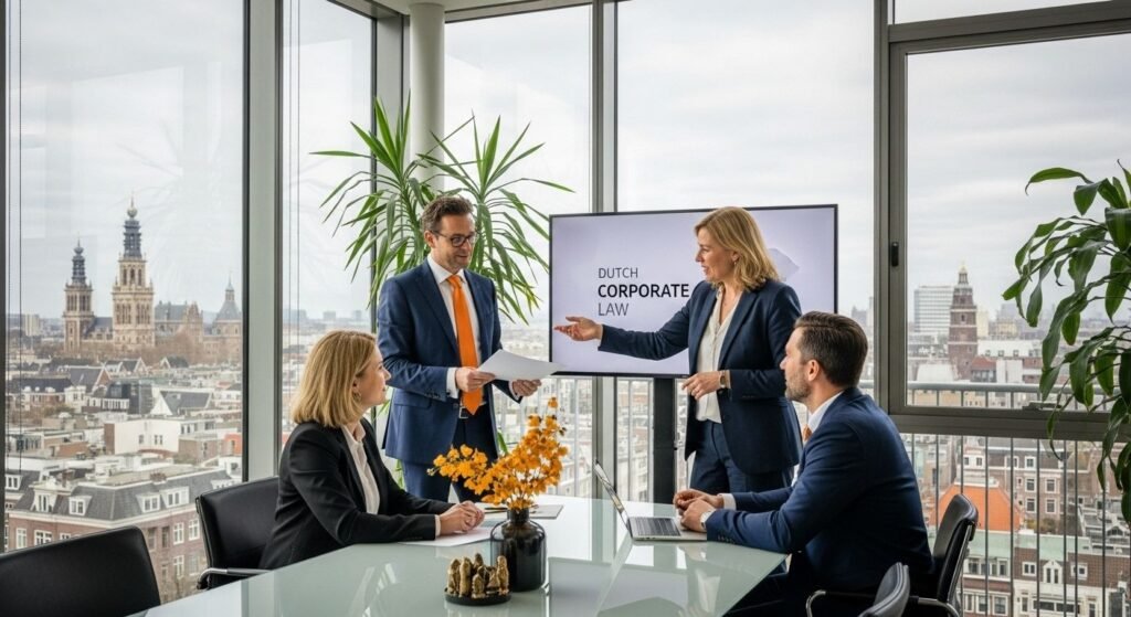 Dutch corporate law, modern office