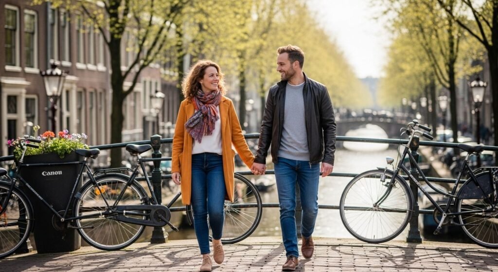 Dutch couple marriage