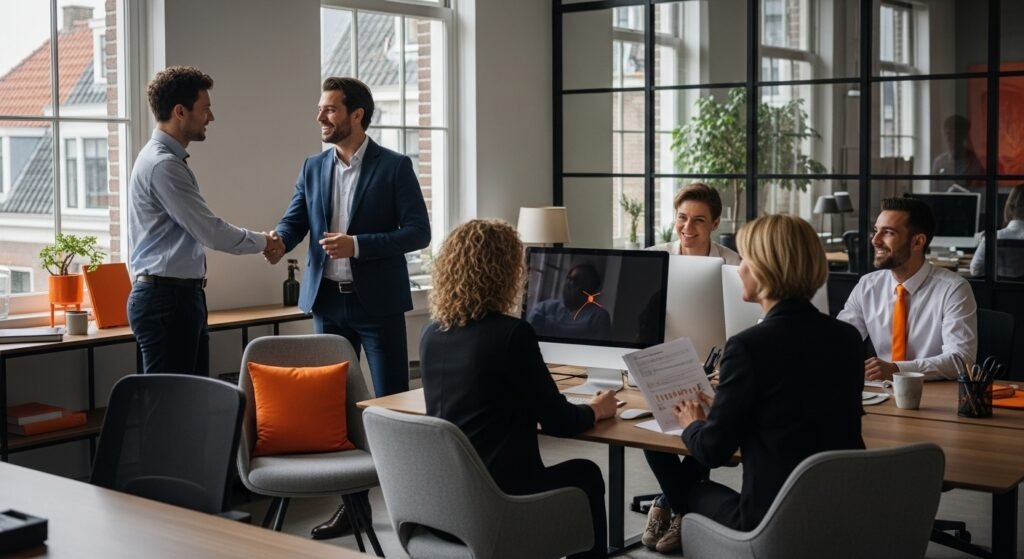 employment law regulations, Dutch office, teamwork