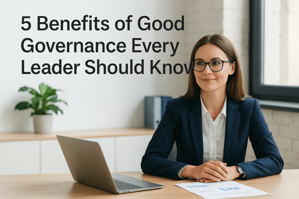 5 Benefits of Good Governance Every Leader Should Know