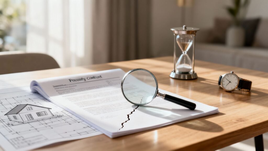 hidden defects period contract defect