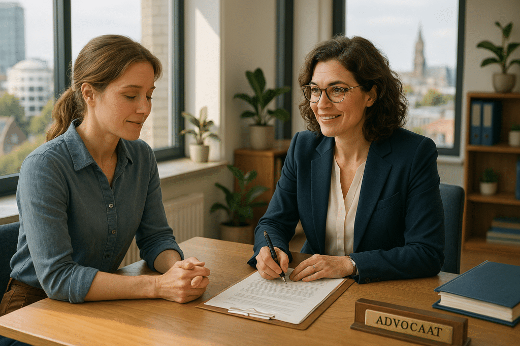 Twp women in an office