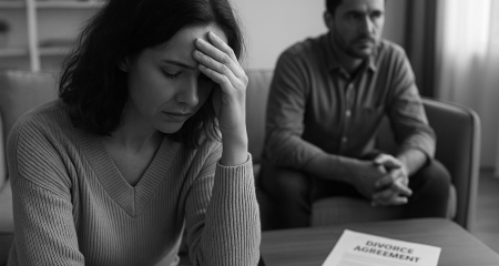 Emotional aspects of a divorce