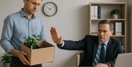 Office interaction with a plant box.