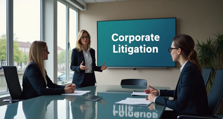 Corporate Litigation: Dutch Business Dispute Expertsdiscussing corporate litigation