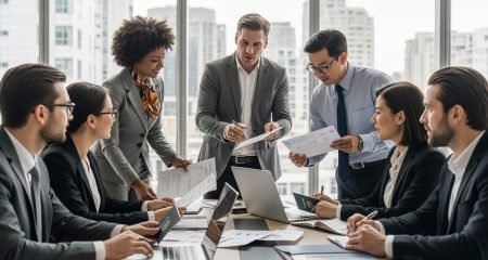 business immigration consultation, international professionals, office