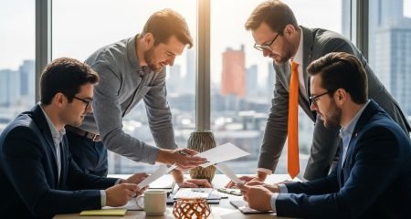 tripartite agreement business people