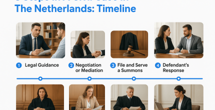 8 Steps In A Civil Case In The Netherlands: Timeline